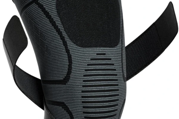 Elastic knee support with adjustable straps showing Buckles & Adjustment Systems component option