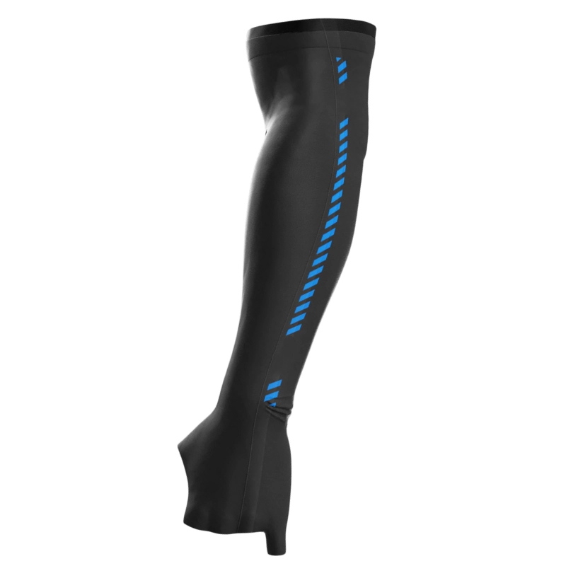 Black Esports Arm Sleeve with blue accents designed for competitive gaming performance