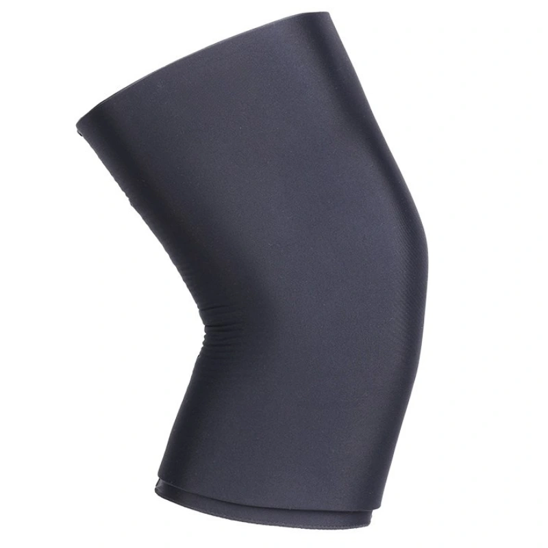 Smooth black ice compression knee sleeve highlighting streamlined support in comprehensive knee compression sleeve solutions