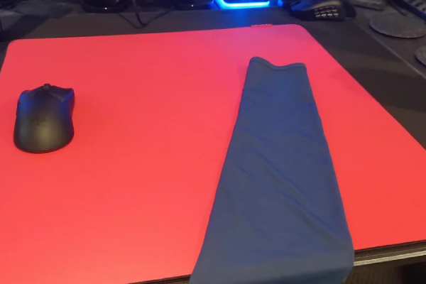 Is the drag really coming from the sleeve, the mousepad, or the rest of the setup