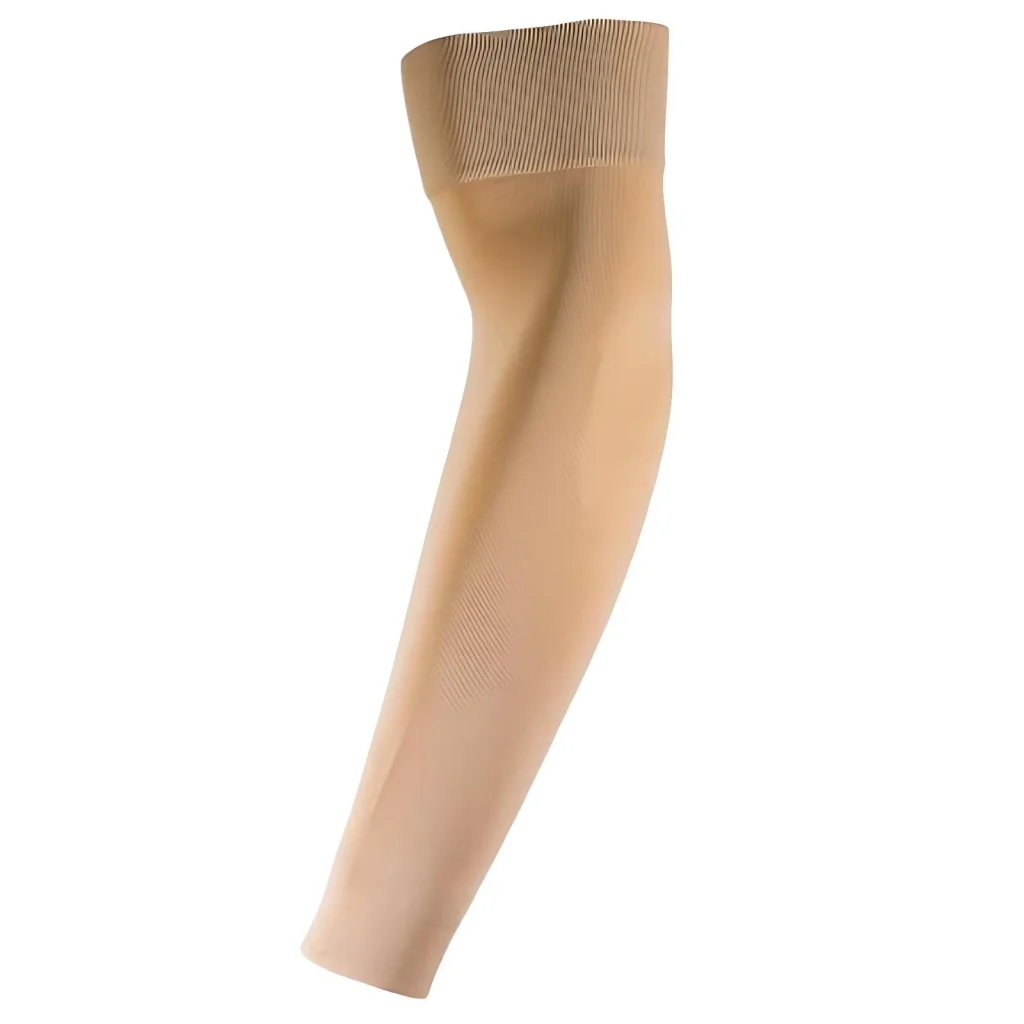 Medical Arm Compression Sleeve with smooth fit design for private label manufacturing