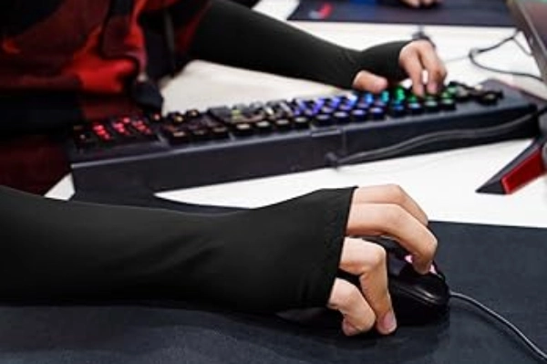 consistent glide matters gaming arm sleeve for games